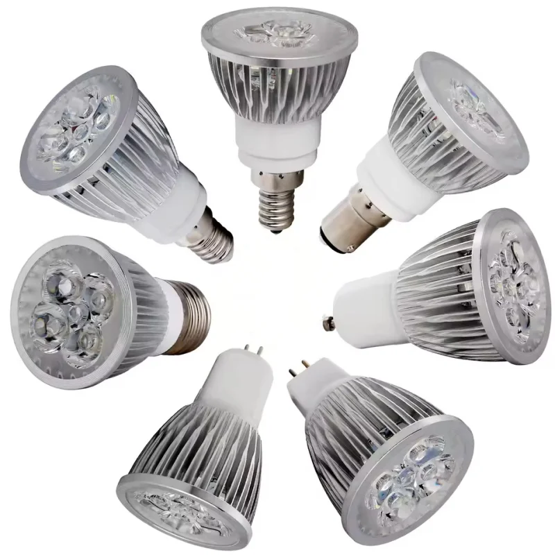 LED Lamp High Power 15W 12W 9W GU10 E27 AC 85-265V LED Bulb Spot Light Lamp MR16 12V LED Spotlight Recessed Lighting Warm/White