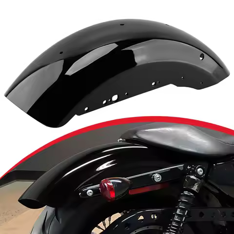 Motorcycle Rear Fender Gloss Black Mudguard Cover Protector For Harley Sportster Iron 1200 XL 883 XL1200 48 72 2004-up