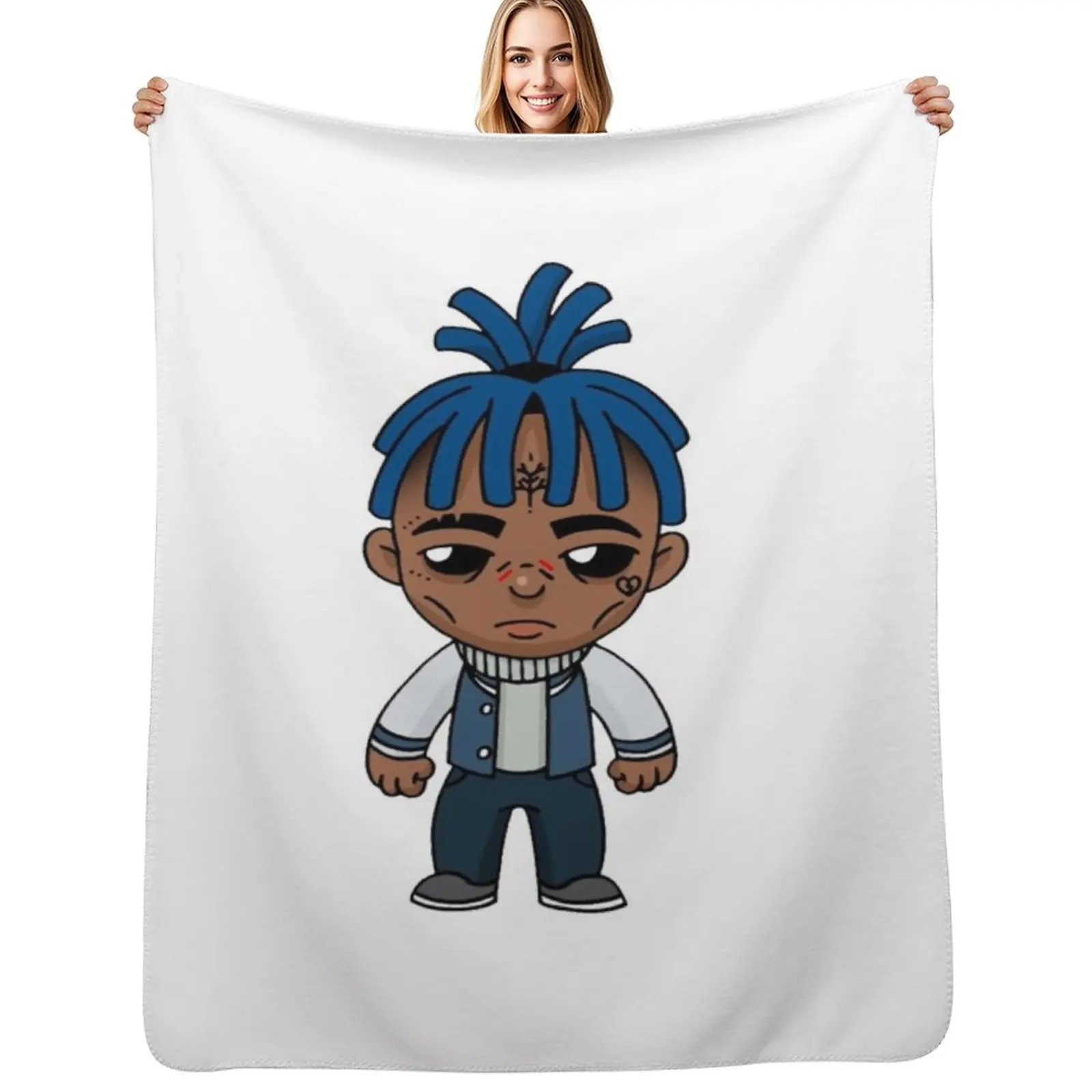 

xxxtentation draw cartoon rip Throw Blanket Bed Nap Giant Sofa Decorative Sofas Blankets