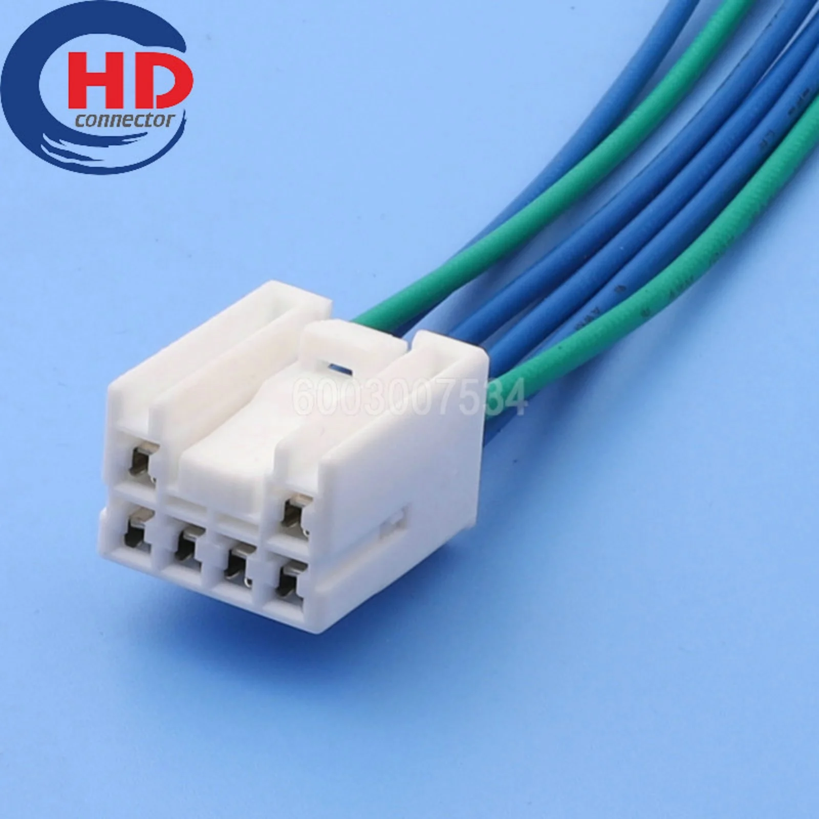 6 Pin Connector Unsealed 2.2 Series Female Connectors Cable Plug Motorcycle Electrical Harnesses Wiring Harness 936268-1