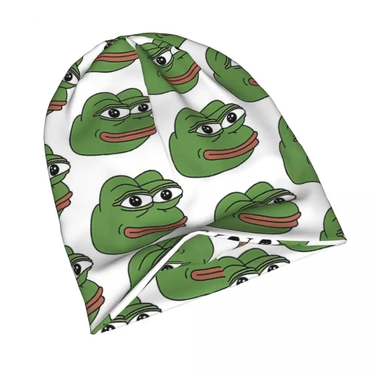 Pepe The Frog Skullies Beanies Fashion Hats Happy Day Thin Bonnet Special Caps Men Women's Earmuffs