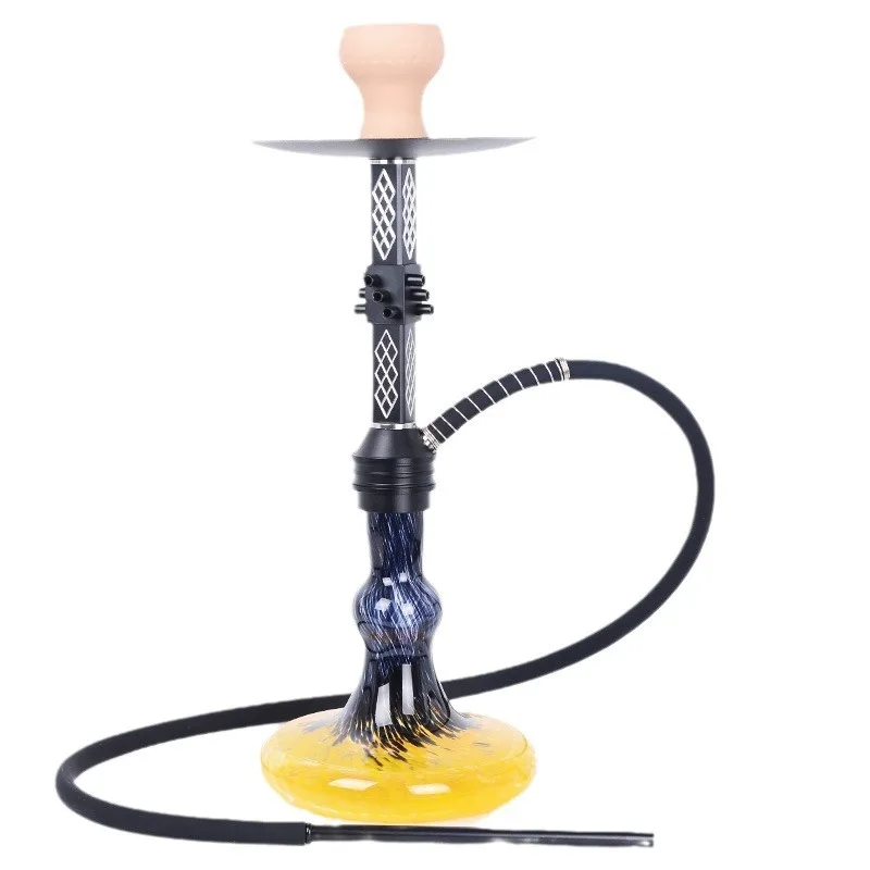 

Arabian shisha medium single-tube shisha, aluminum alloy color cigarette rod shisha, style