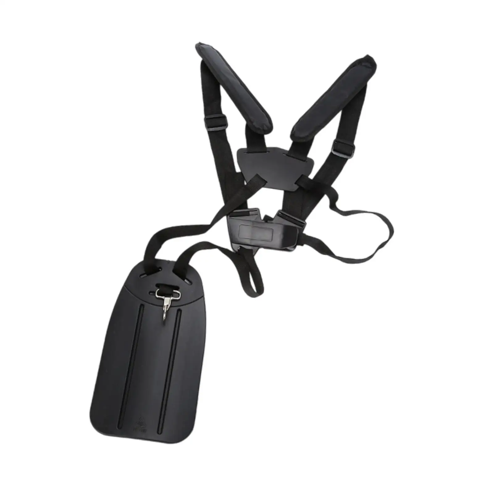Trimmer Shoulder Strap Ergonomic Double Padded Harness Belt for Heavy Duty Brush Cutter and Garden Grass Trimming