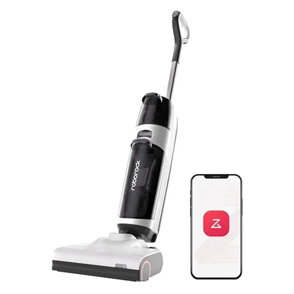 All-in-One Cordless Vacuum Mop 17000Pa Suction DirTect Smart Sensor Self-Cleaning System Edge Cleaning App Control