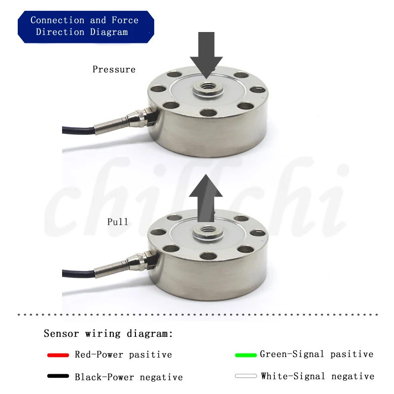 Large-Scale Spoke Type Load Cell Mixing Station Weight Sensor Pressure Push-Pull Force Sensor 1t 5t 8t