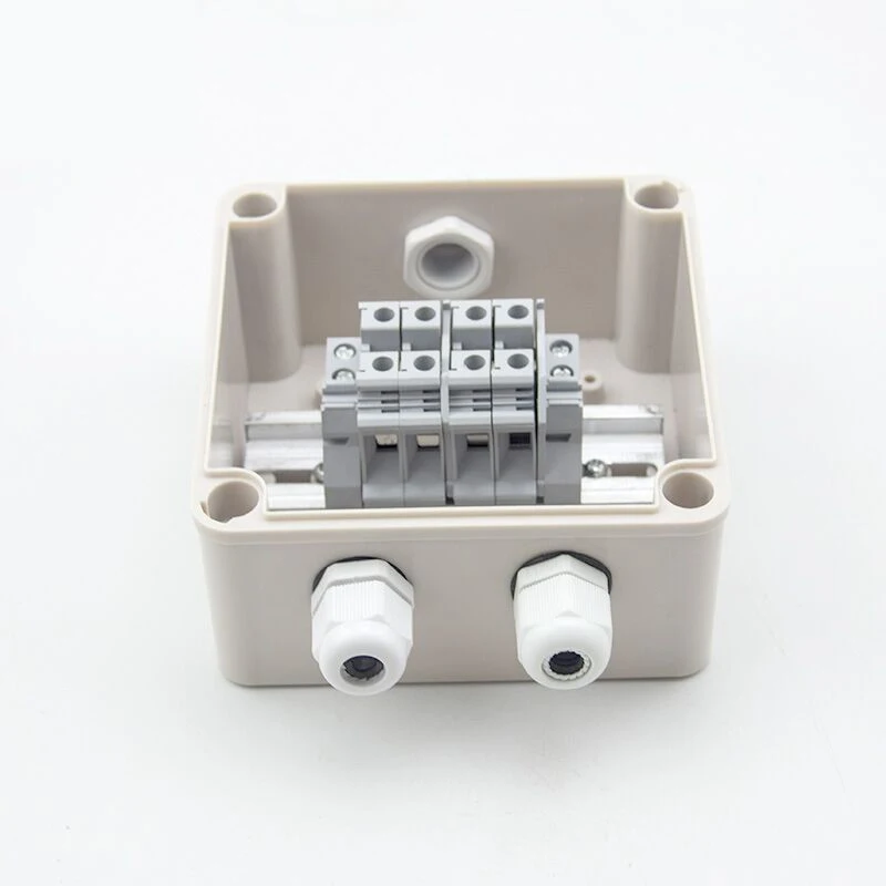 Outdoor ABS Plastic Electric Cable Branch Box Distribution Enclosure Case Home Monitor Waterproof Terminal Junction Box