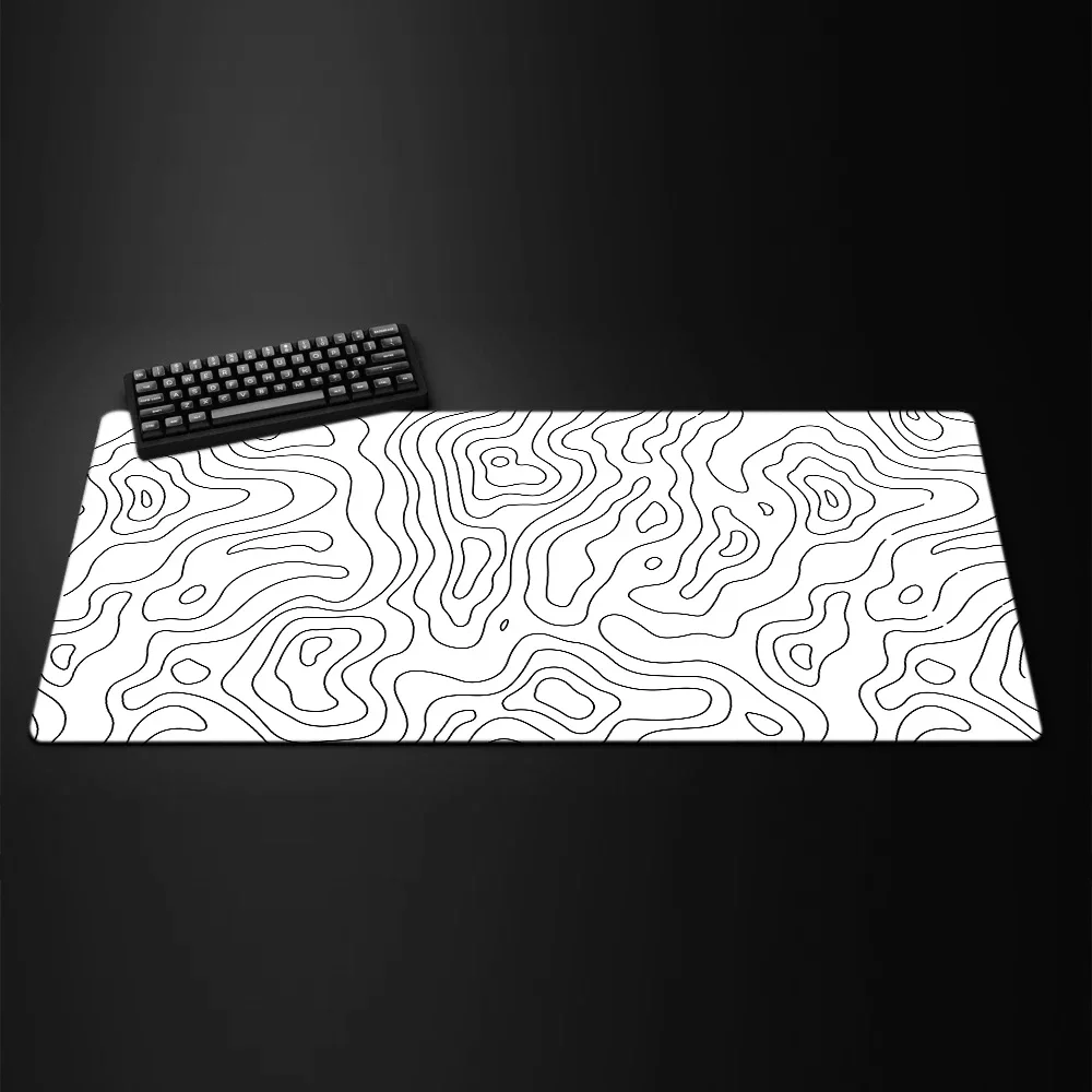 Hot Sell Large Gaming Mouse Pad HD Strata Liquid Desk Mat Non-Slip Rubber Game XXL Mouse Mat Computer Keyboard Mats Pad Mousepad