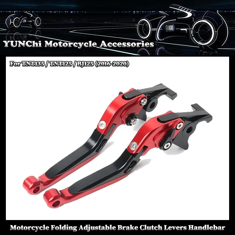 

Motorcycle Folding Adjustable Brake Clutch Levers Handlebar For Benelli TNT135 / TNT125 / BJ125 2016-2020
