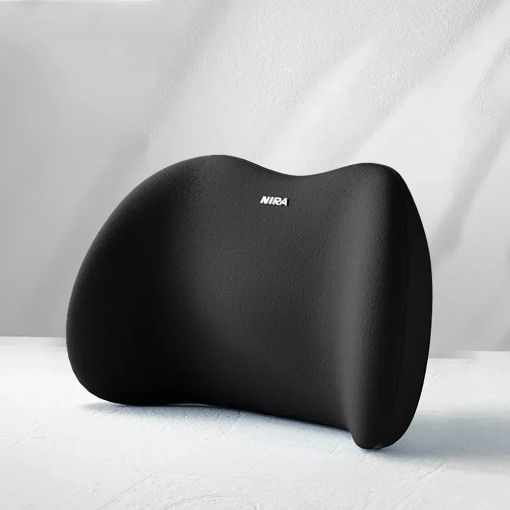 Memory-Schaum Auto-Nackenkissen & Lendenkissen-Set, Ergonomische Rückenlehne & Kopfstütze für Fahrkomfort, für die Meisten Autos – Detail 9