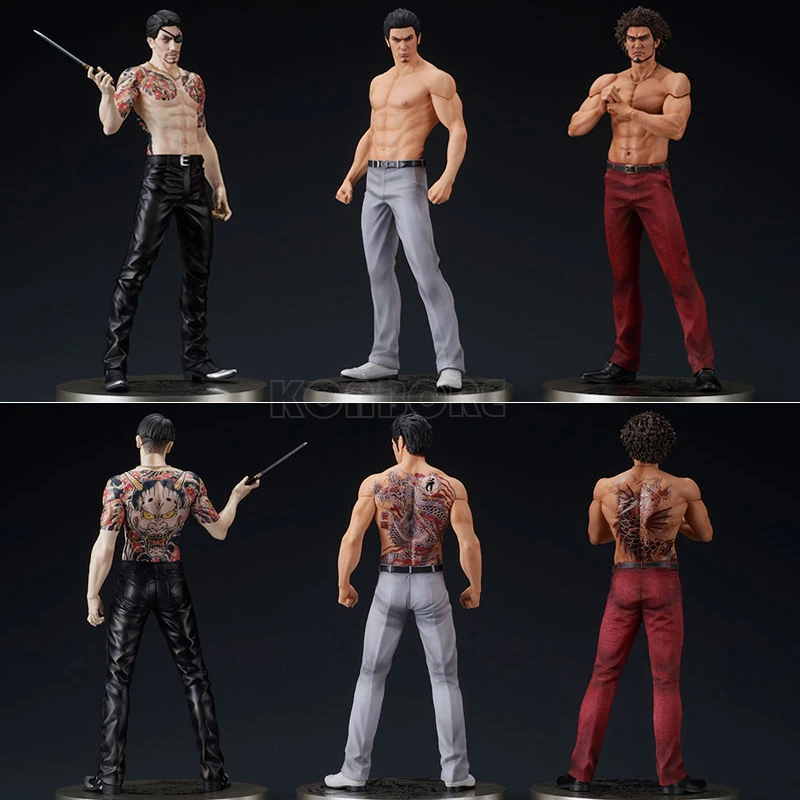 17cm digsta como um dragão: goro majima anime figura yakuza kazuma kiryu/Ichiban kasuga figura de ação modelo colecionável boneca brinquedos