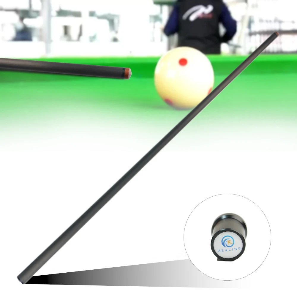 

Carbon Fiber Pool Cue Billiard Cue Sticks Front Tip Length For 737mm 3mm Black Bakelite Tip 8 Joint Or 10 Joint