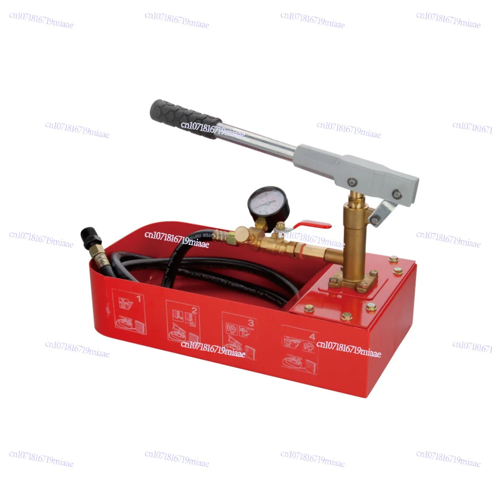 Manual pressure test pump Manual water pipe pressure test pump, engineering manual pressure test pump Copper pipe