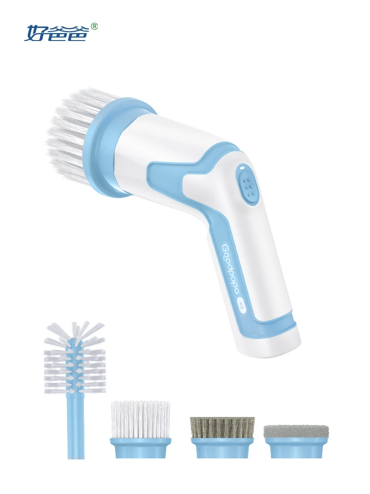 Home multifunctional electric cleaning brush kitchen powerful wireless handheld bathroom tile groove brush