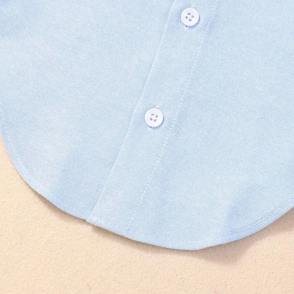 Fashion Cotton Detachable Lapel Blouse False Collar Clothes Accessories Shirt Fake Collar