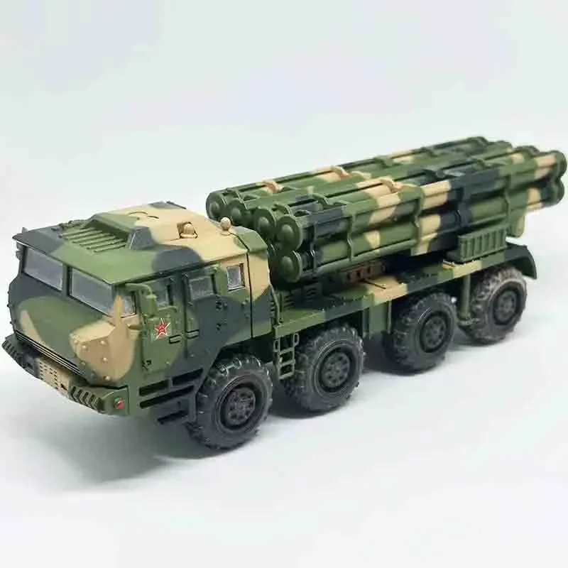 1:72 Scale Resin PHL-191 Remote Military Launcher Transport Vehicle Toys Cars Model Classics Adult Souvenir Gifts Static Display