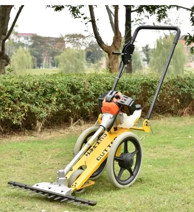 52Cc Professional Brush Cutter Agriculture 51.7 ml Heavy Duty Wheel Brush Cutter