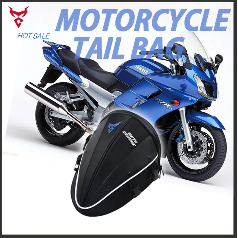 

Motorcycle Tail Bag Water-Resistant Motorcycle Bag Storage Bag Motorcycle Backpack Motorcycle Suitcase The Receiving Bag