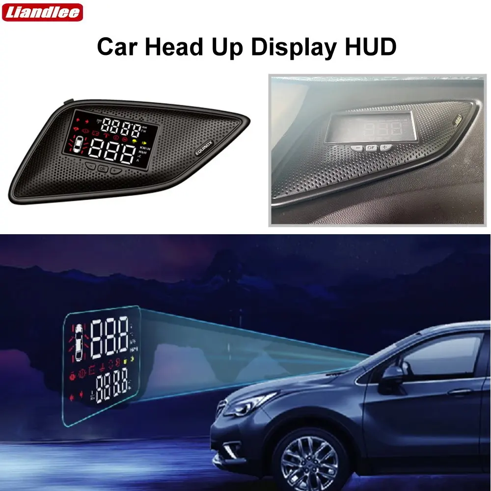 سيارة رئيس يصل عرض OEM HUD لشروليه الاعتدال/هولدن 2017-2023 اكسسوارات السيارات شاشة القيادة الآمنة العارض الزجاج الأمامي #1