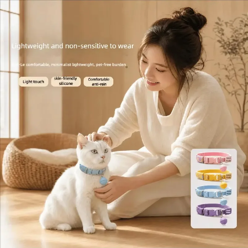 2026 new high-value pet anti-lost artifact cat and dog locator anti-lost waterproof wearable collar pet tracker