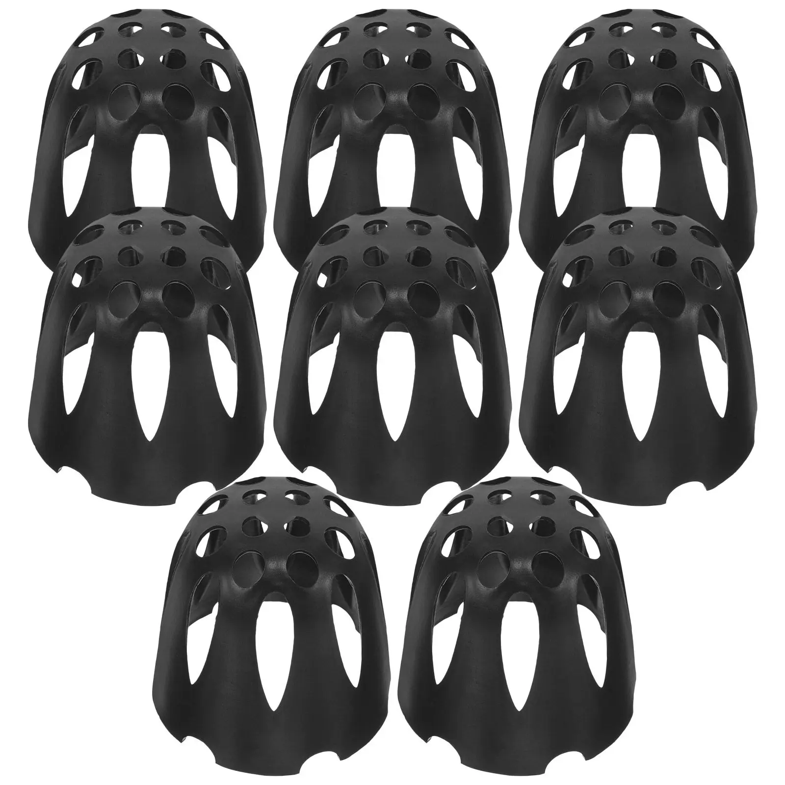 8Pcs Flower Pot Drainage Mesh Baskets Plastic Bottom Filter Cups for Garden Planters Breathable Accessories