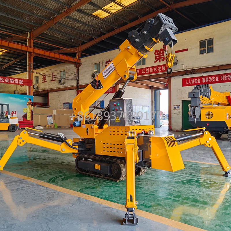 مصنع توريد رافعة عنكبوت صغيرة 5 طن رافعة عنكبوت صغيرة من الصين