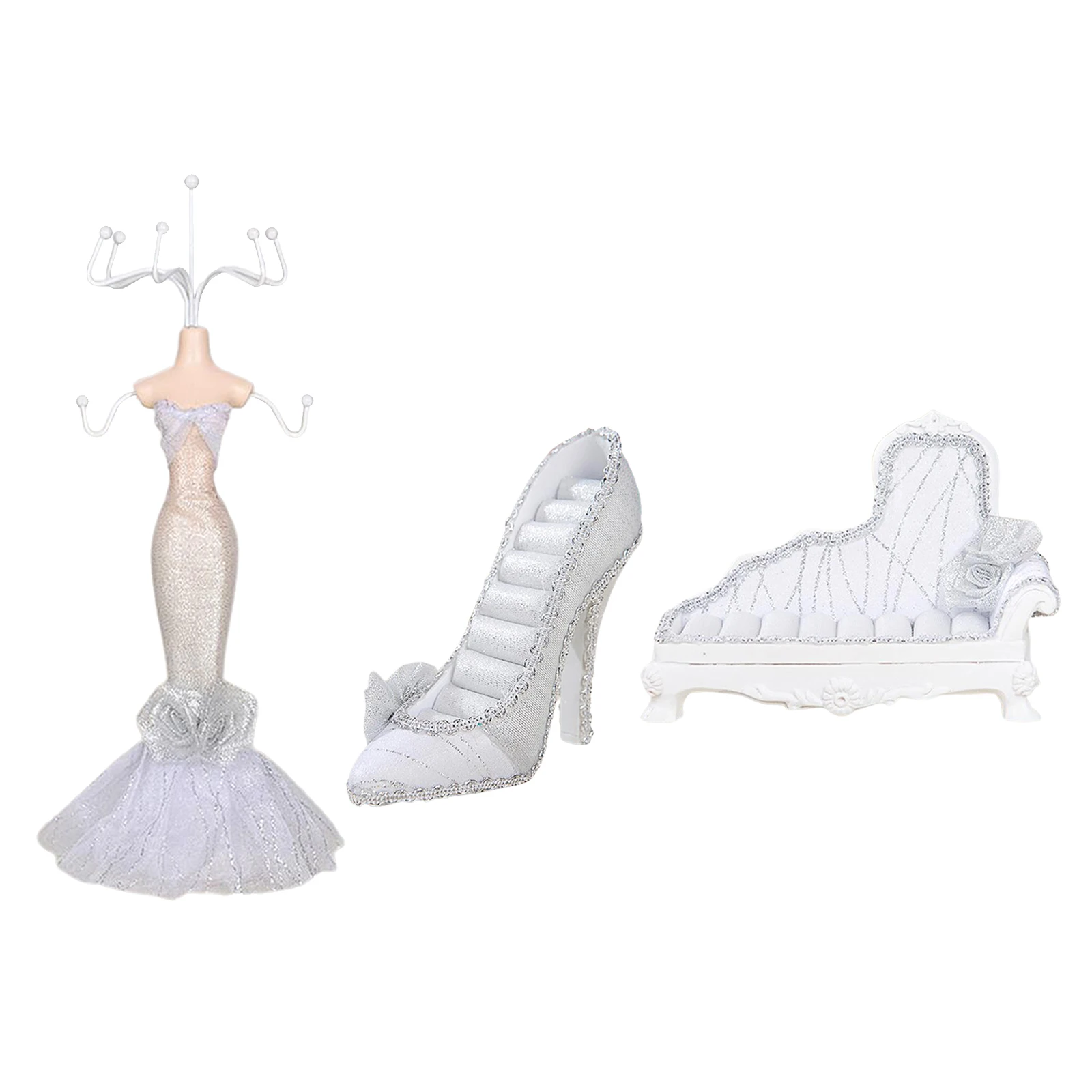 Jewelry Holder Storage High Stand Earrings Organizer Rack, Quickly Access to The Wanted to Wear