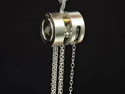 RC Parts Metal Lift Block Ropes Gin Wheel Binder with Hook Hand Hoist Tensioner for 1/14 1/10 RC Car Trailer Truck Loader Dozer