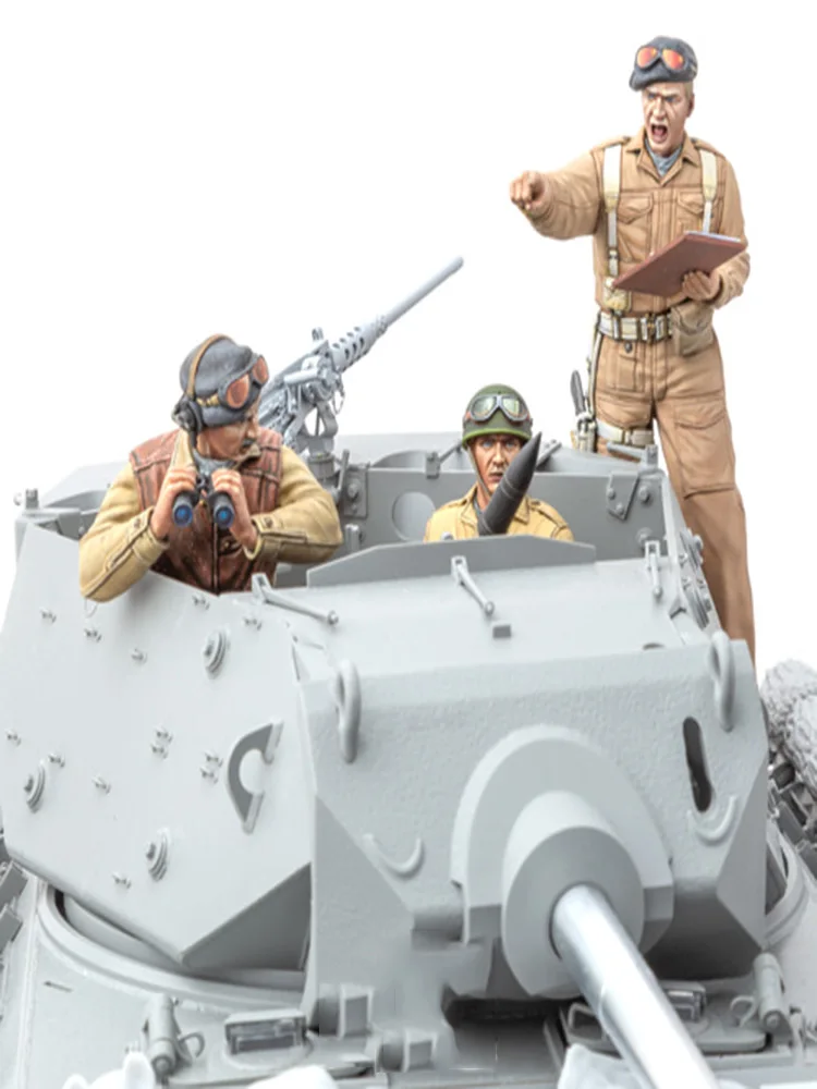 Unassambled  1/16 modern M10 Achilles British Tank Crew   Resin figure miniature model kits Unpainted