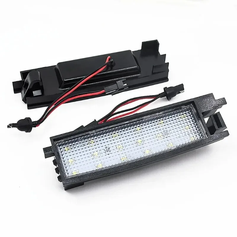 

For 2x White LED License Number Plate Light Lamp TRD For Auris E180 Aygo RAV4 MK3 XA30 ANGRONG