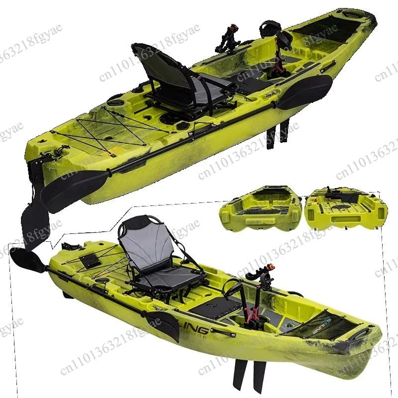 

10FT Foldable Pedal Fin Drive Fishing Ocean Kayak