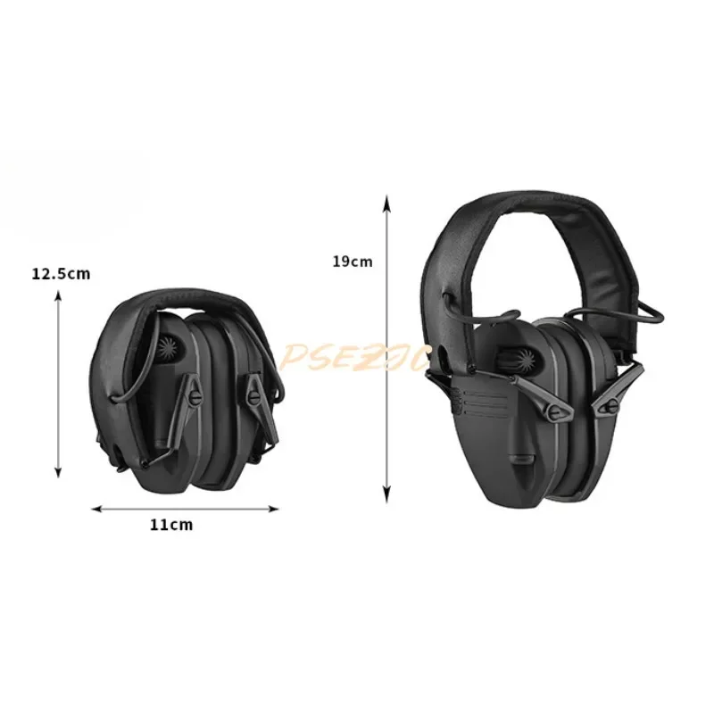 Dual Microphone High-performance Pickup Noise Reduction Sound Insulation Electronic Protective Earmuffs