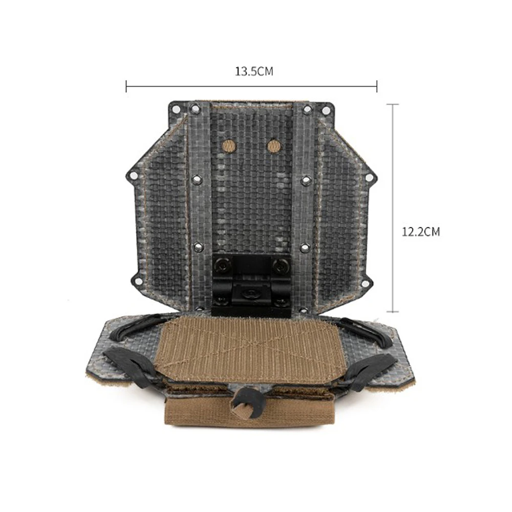 Tactical MOLLE Vest Concealed Navigation Board for Outdoor Hunting Training Equipment