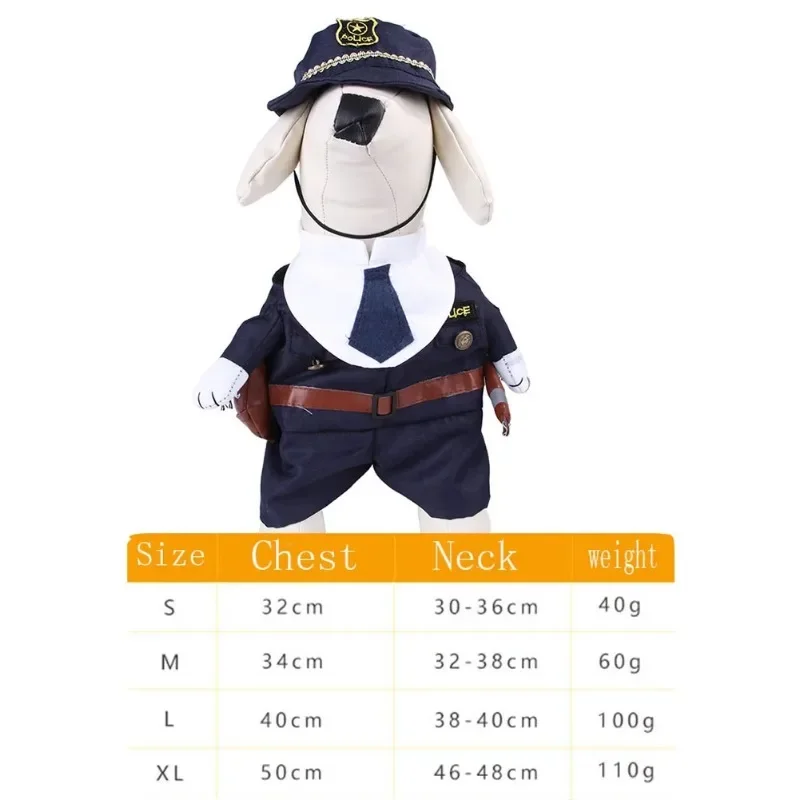 Pet Cosplay Suit Funny Cat Dog Clothes Pirate Suit Cute Halloween Costumes Fancy Dressing Up Clothing Cowboy Pet Puppy Outfit