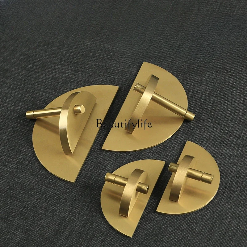 

Antique Handle round Ming-Qing Period Hardware Furniture Door Handle New Chinese Style