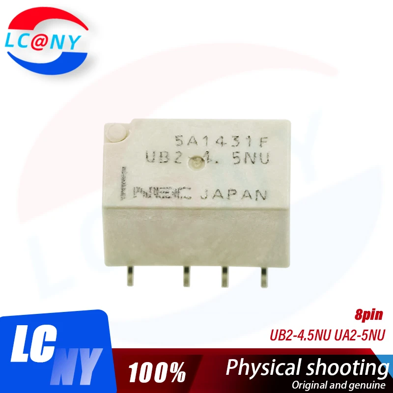 5Pcs New Original Relay UB2-4.5NU UB2-5NU 8PIN Replaceable G6J -2FS-Y-5VDC 4.5VDC 4.5V 5V 12V Signal Relay