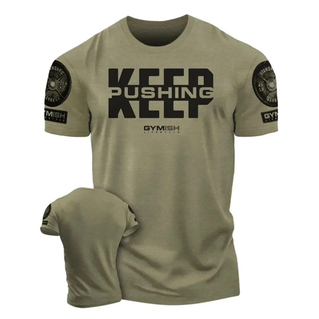Modisches Atmungsaktives Fitness-Sport-T-Shirt für Outdoor-Laufen Schnell Trocknend Kurzarm Atmungsaktives Gym-T-Shirt Oberteil