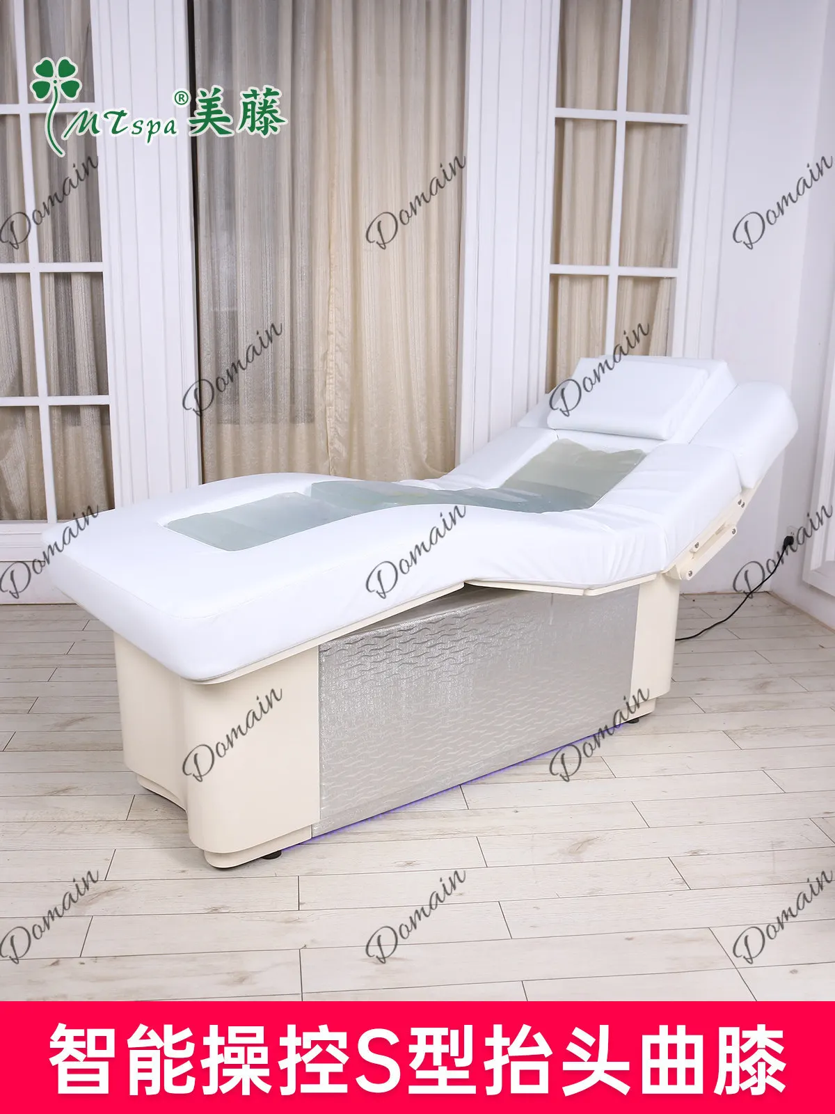 Professional Electric Beauty Bed Hydraulic Lifting Spa Water Bag Bed Therapy Massage Table with Constant Heating