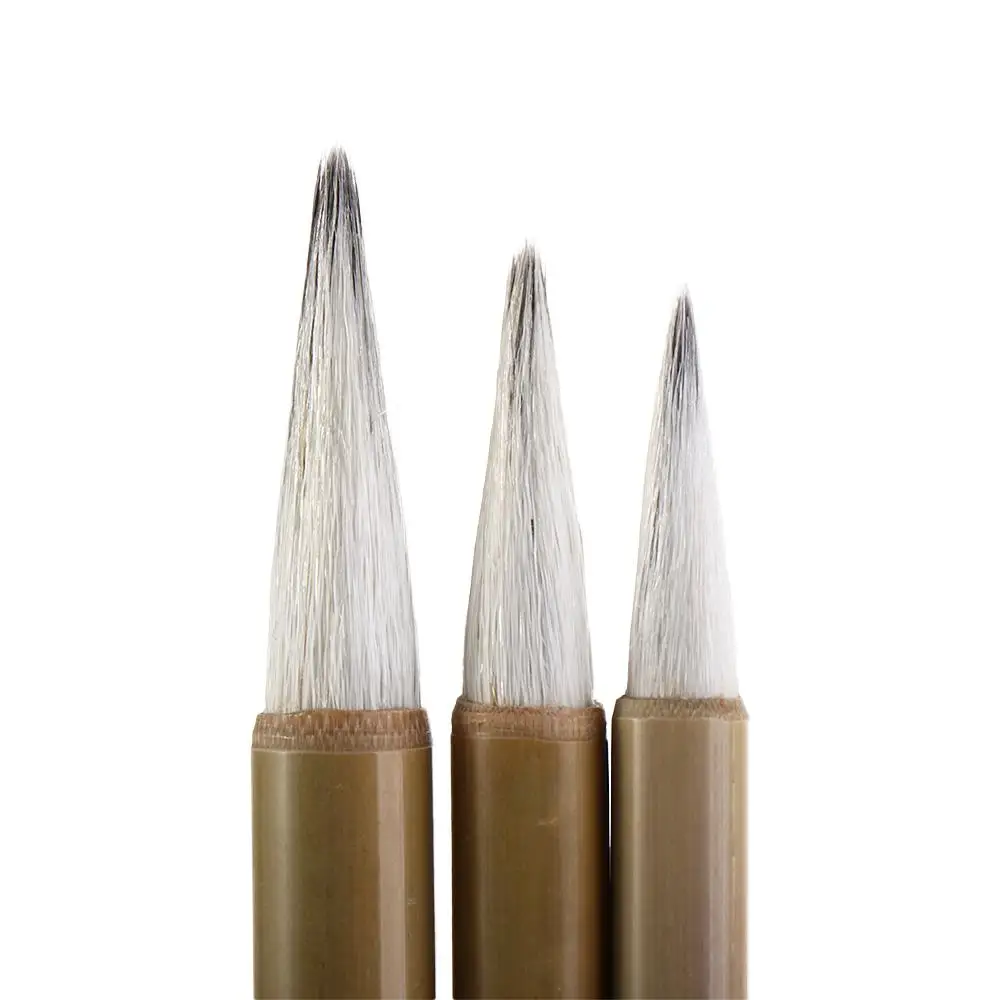 Wolf Hair Drawing Thin Crisperding Painting Pens Chinese Brushes Calligraphy Brushes Script Writing Brush