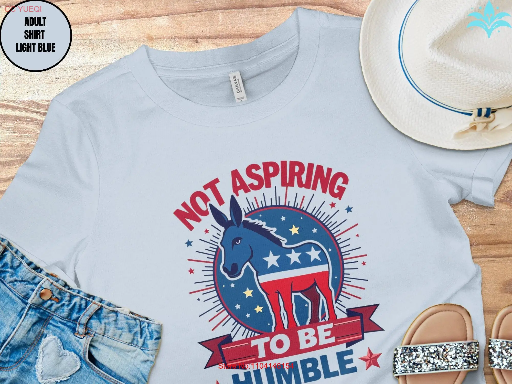 Comfort Colors Not Aspiring To Be Humble T Shirt Kamala Harris 2024 Madam President DemocraT Election