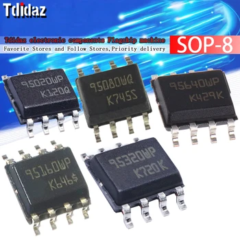 10 pièces/lot 95010 95020 95040 95080 95128 95160 95256 95320 95640 95512 puce CI SOP-8 8 meilleurs programmeurs EEPROM 95320 ventes - No 8