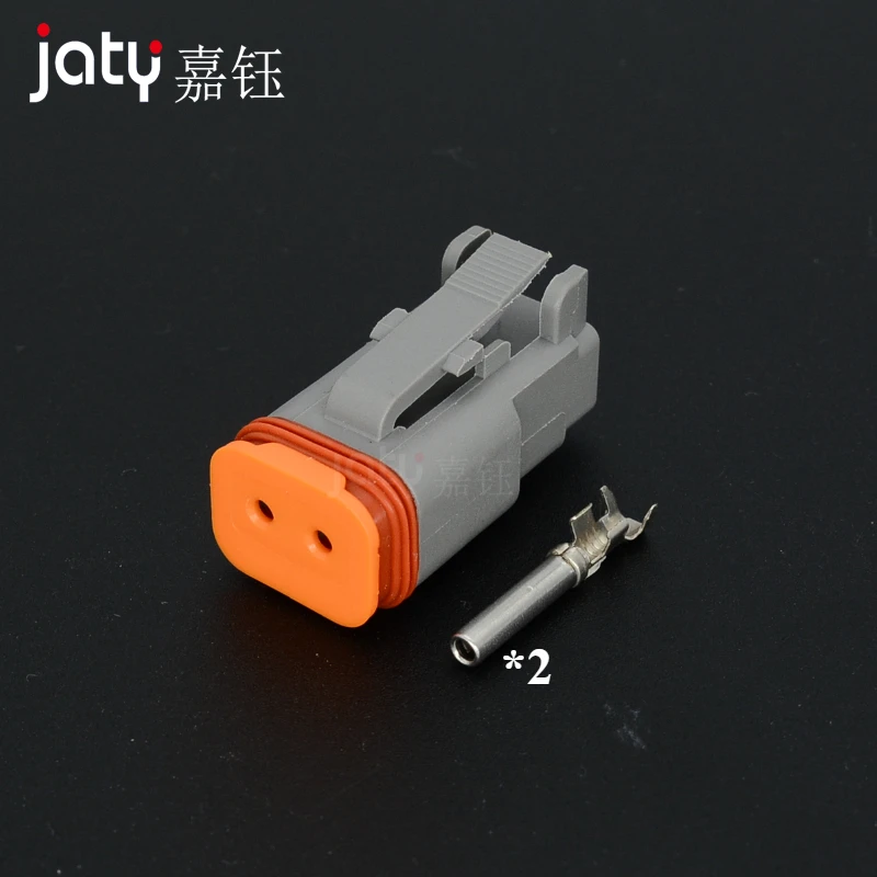 1pcs 2-Pin DT06-2S/DT04-2P Automotive Waterproof Connector Daytime Running Light Spotlight Excavator Engineering Plugs