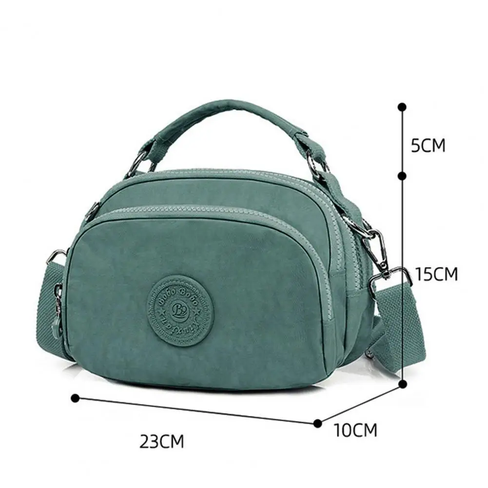 Phone Bag Fine Texture Smooth Zipper Multi Pocket Shoulder Bag Anti-scratch Fashion Item Crossbody Bag Fashion Accessories