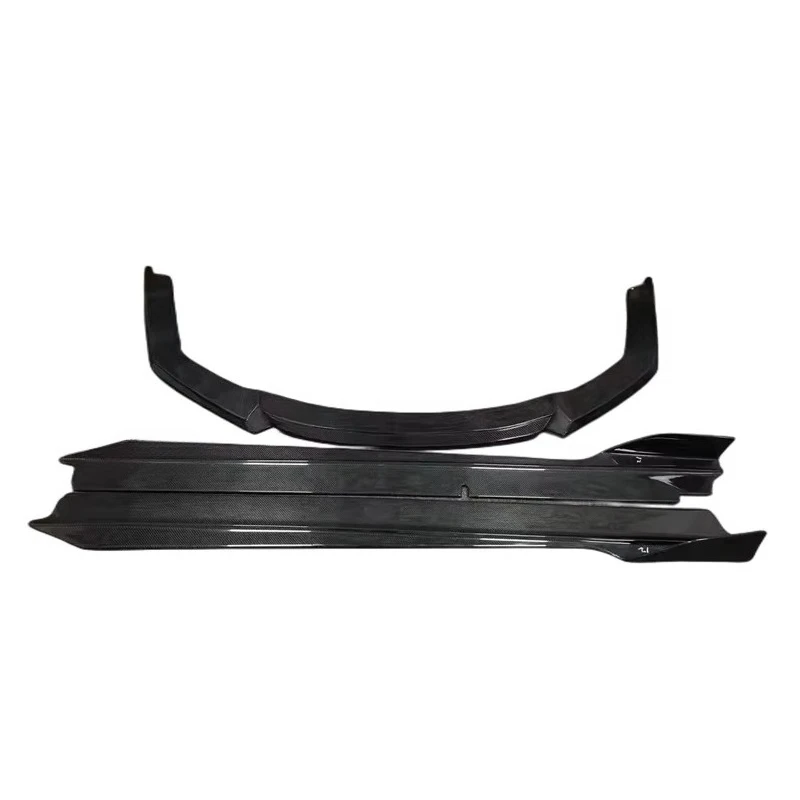 

LP610 Vor Style Carbon Fiber Front Side Skirt for Huracan LP 610-4 LP580 Body Kit Car Bumper Lip Body Car Parts