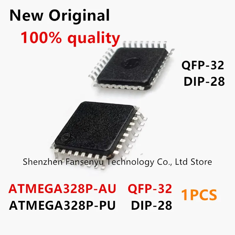 (1piece)100% New ATMEGA328P-AU MEGA328P-AU MEGA328P ATMEGA328P-PU MEGA328P-PU QFP-32 DIP-28 Chipset