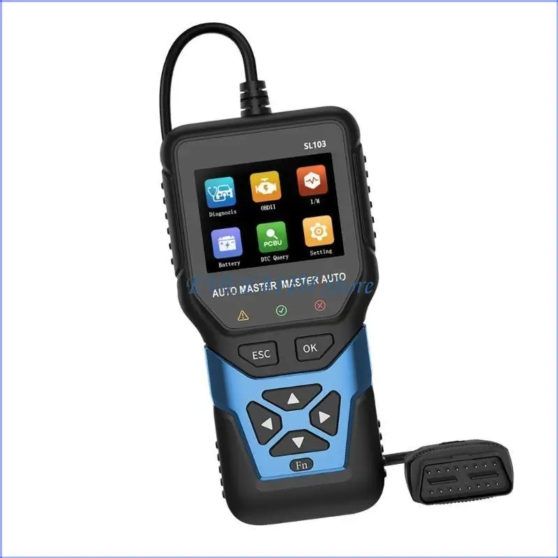 Picture 5: 124B Full Structure Diagnostic Device Multilingual Connection Fault Code Reinitialize