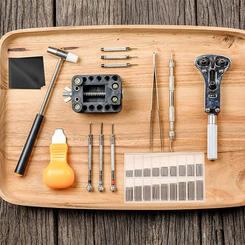 Watch Link Remover Kit Spring Bar Tool Watch Band Tool And Watch Strap Link Pins For Watch Repair And Watch Band Removal