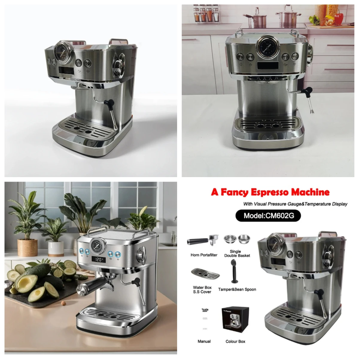 

Лидер продаж: Коммерческая кофемашина для эспрессо (15-20 бар), итальянская кофемашина для приготовления кофе, кофемашины для бизнеса