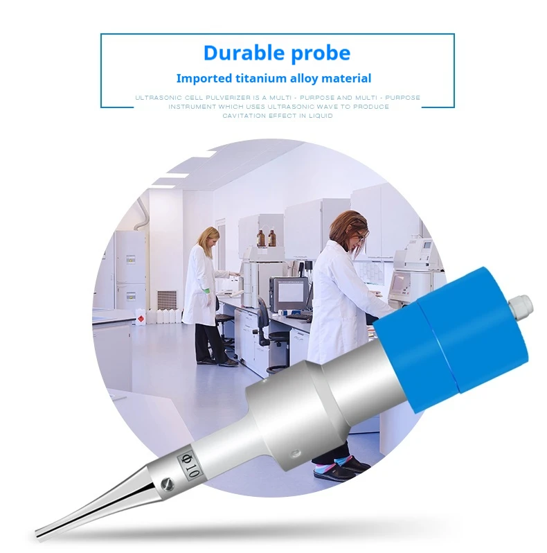 믹서 유화 분석 CE 25KHz 1800W 0.1mL-1200mL 초음파 균질기 소니케이터 프로세서
