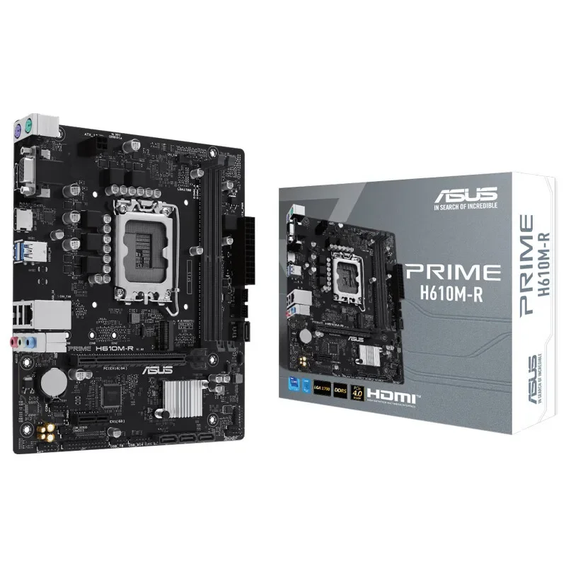PRIME H610M-R DDR5 desktop computer fifth generation memory main board for 12/13 generation cpu