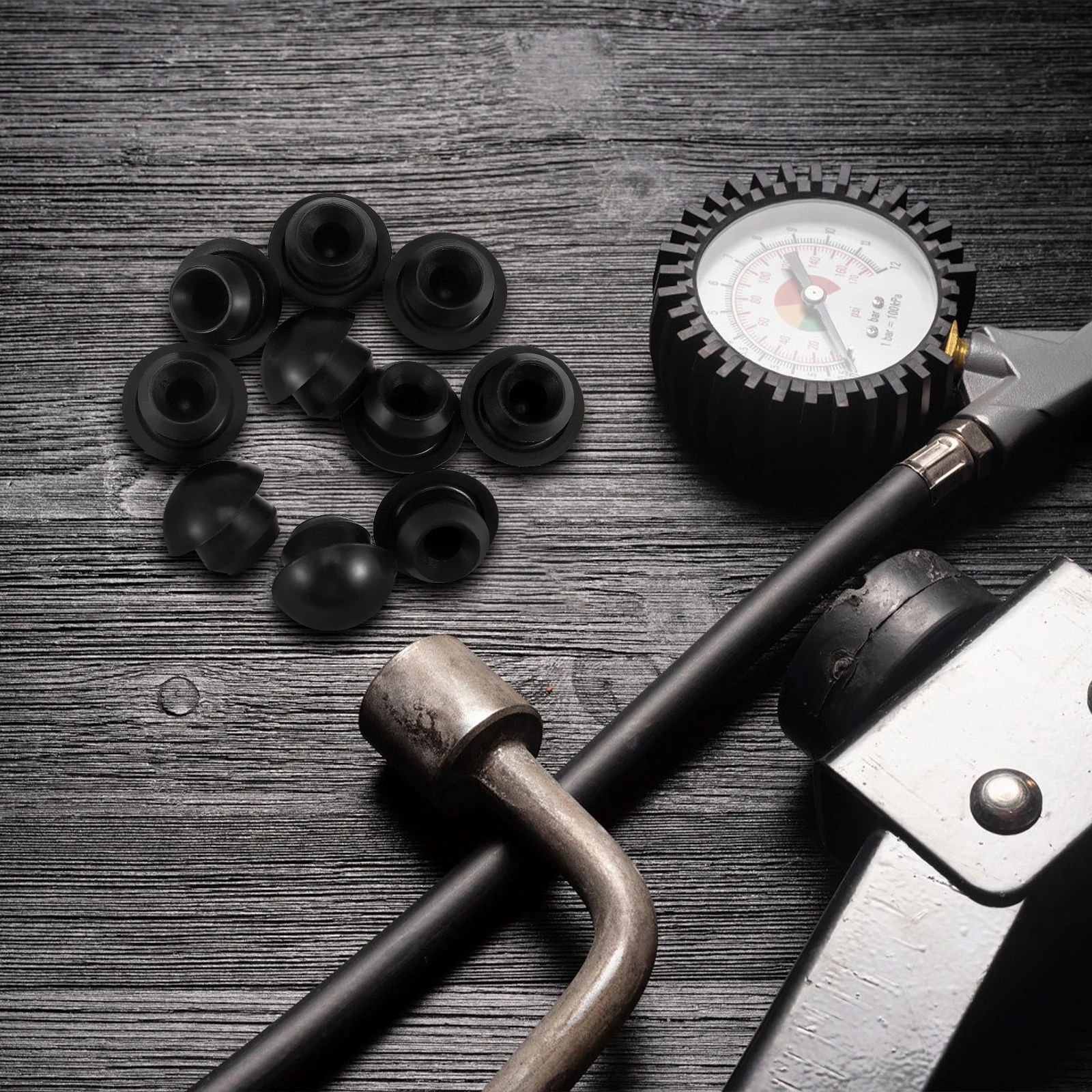 10 pz Tappi Olio In Gomma 1 4 cm Riempitore Idraulico Universale Tappo Gatto Orizzontale Accessori Bottiglia Getto Serbatoio Spina Motore